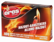 100 Allumeurs allume mazout simple et rapide pour poêle à fioul ERES