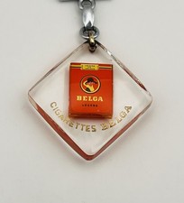 PORTE CLÉ BOURBON - CIGARETTES BELGA - Tabac / Vintage Keychain 1960s 