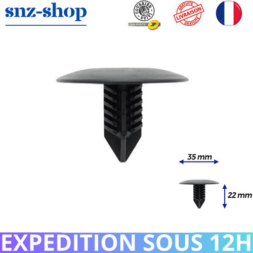 X20 clips fixation garniture - clips,