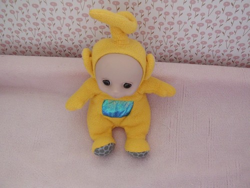 Peluche teletubbies lala - teletubbies,