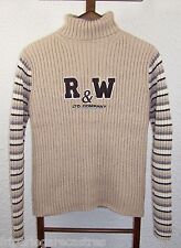 Joli PULL Ado RIVER WOODS, Laine et Coton, Taille XL Ado (14-16 ans) - (PH_186)