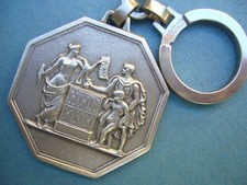 Porte clés Duseaux - Cie Assurances LA NATIONALE - Scène Epoque Romaine