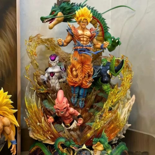 Figurine goku shenron - figurine,