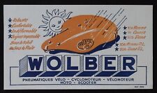 Buvard Selle vélo WOLBER cycle moto scooter cyclomoteur blotter 3