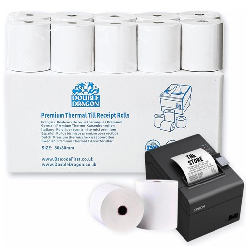 Lot rouleaux de papier - 20,