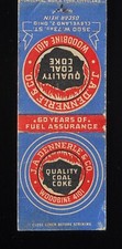 1940s J. A. Dennerle & Co. Quality Coal Coke 60 Years Oscar Hein Cleveland OH MB
