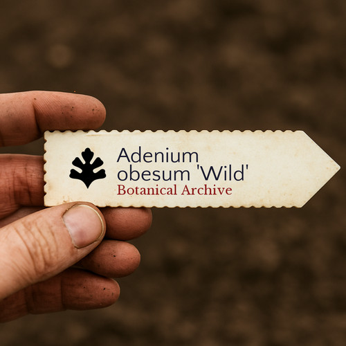 Adenium obesum wild desert - adenium, |