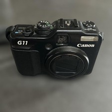 Canon PowerShot G11 10MP Compact Digital Camera Tested Works Used