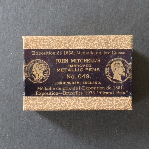 Rare boite plume john mitchell - rare,