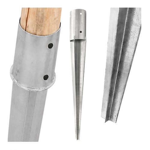 Support poteau ø100mm rond - de,
