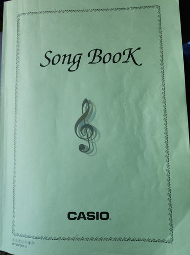 Casio original song - song, book