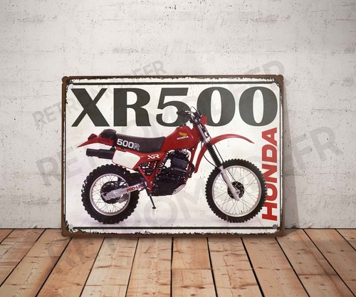 Plaque métal vintage - , xr