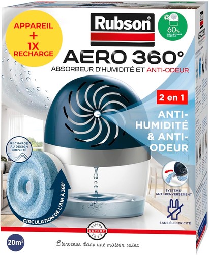 Absorbeur humidite rubson aero - absorbeur,