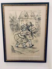 dessin original signé enfants