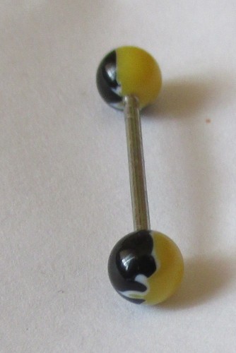 Piercing langue barbell 19 - barbell,