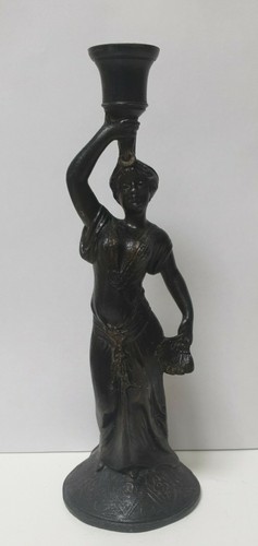 Bougeoir statue femme - bougeoir,
