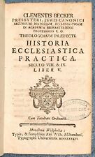 1784 Historia Ecclesiastica