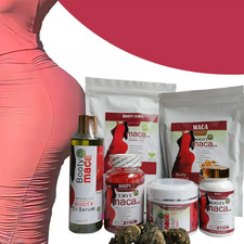 La gamme complète 6 produits pour grossir fesses hanche Maca 
