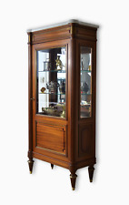Vitrine Argentier Louis XVI en Acajou XX Siècle