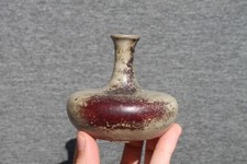 Beau Vase Toupie Signé