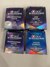 (4) Crest 3D Whitestrips Age