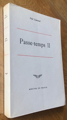 Léautaud passe temps - p., :