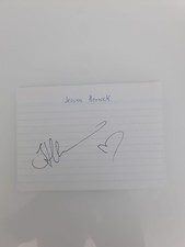 JESSICA HENWICK Autographe