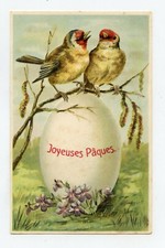 Oeuf de Pâques . Couple de