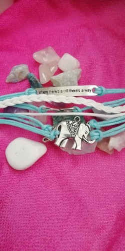 Bracelet breloque éléphant