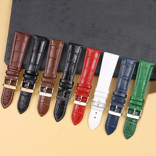 Bracelet montre cuir veau - veau, 18mm