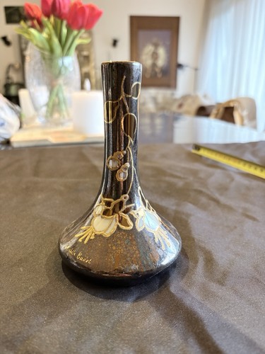 Vase art nouveau signé - vase,