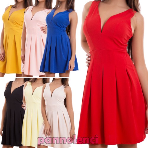 Mini robe courte - sans, manches