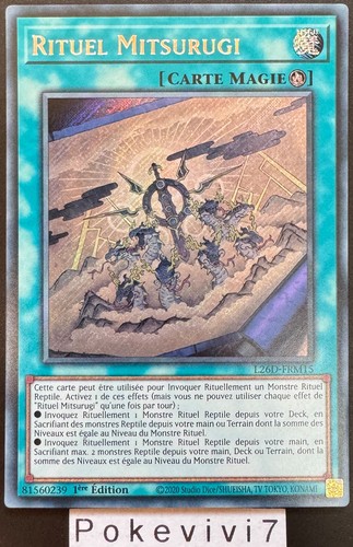 Carte rituel - yu-gi-oh!,