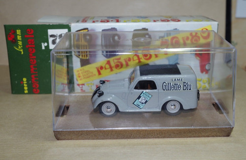Fiat 500 gillette - blu, brumm