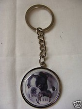 Porte-clés en métal - chien BOSTON TERRIER