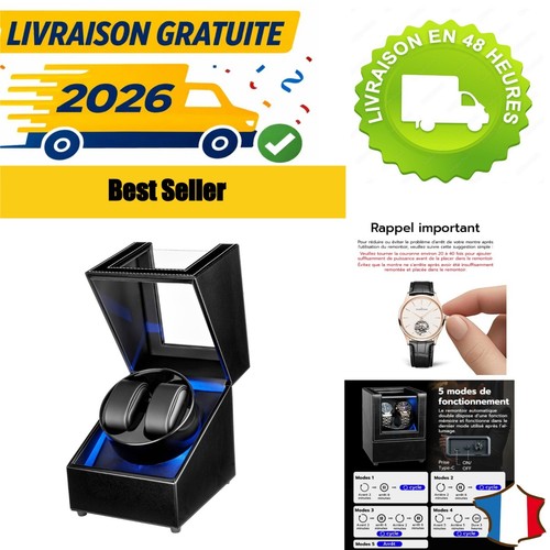 Remontoir double montre