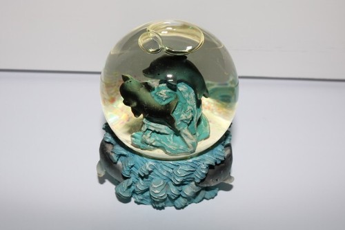 Boule neige dauphins - boule,