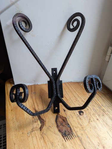 Porte manteau fer forgé - porte,