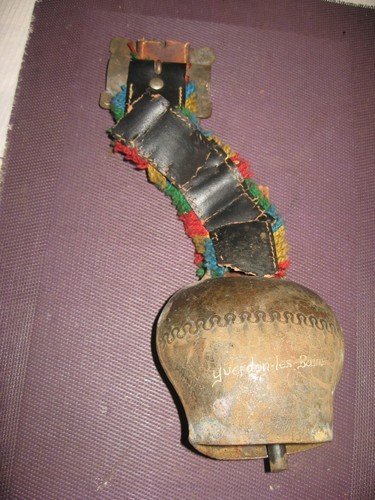 Ancienne cloche vache - cloche, à