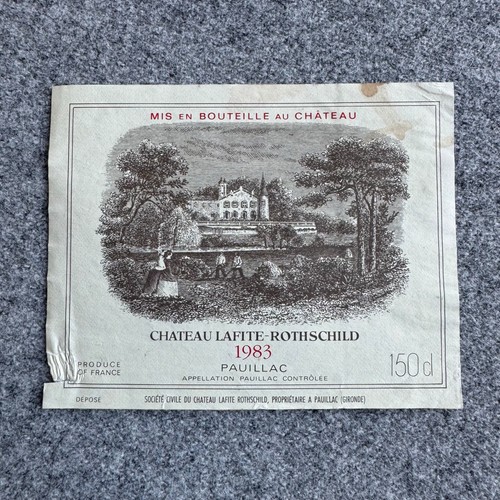 Vintage 1983 chateau lafite - 1983,