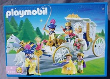 PLAYMOBIL 4258 CALECHE MARIES carrosse princier cheval enfant palais BOITE NEUVE