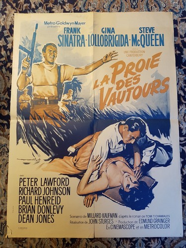 Affiche 1960 proie des - affiche,