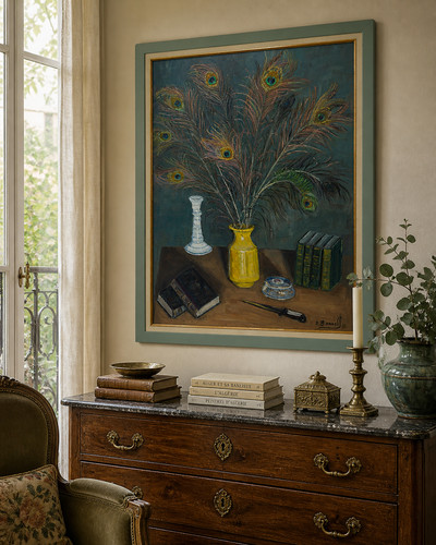 Bonnell tableau huile - bonnell,