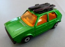RARE MINIATURE VOITURE MATCHBOX N° 7 V W GOLF 1976 COMPLET MADE IN ENGLAND