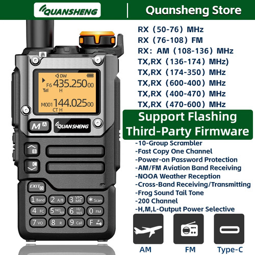 Quansheng récepteur radio - quansheng-récepteur,