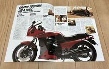 Rare Kawasaki GPZ900R Ninja 900 Vintage Brochure Catalog Japan JDM Top Gun