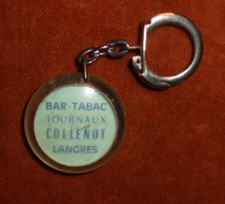 BAR TOBACCO NEWSPAPERS COLLENOT LANGRES Keychain Bookstore Leather Goods Gifts