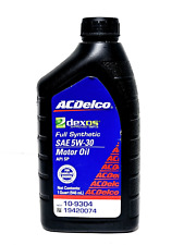 AC Delco Full Synthetic SAE 5W-30 Motor Oil  - 1 Quart Gen 2