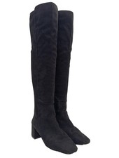 ALDO Cuissarde Dames Botte haute T EU 38 noir style extravagant