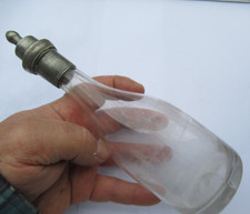 ANCIEN BIBERON verre soufflé